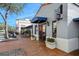 Beautiful exterior of Mosaics Restaurant featuring sidewalk access, potted plants, and charming architectural details at 1372 Lombardi Ct, Poinciana, FL 34759