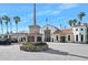 Stonegate Golf Club entrance showcasing the well-maintained grounds and attractive architecture at 1372 Lombardi Ct, Poinciana, FL 34759