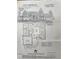 Floorplan of 'The Hibiscus' model, featuring 3 bedrooms, 2 baths, and a 2-car garage layout at 163 Chrysanthemum Dr, Ormond Beach, FL 32174