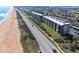 A picturesque view of the condo building near the beach, offering stunning ocean views at 3180 Ocean Shore Blvd # 309, Ormond Beach, FL 32176