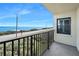 View from balcony overlooking the ocean at 3180 Ocean Shore Blvd # 309, Ormond Beach, FL 32176