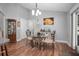 Bright dining area with elegant furnishings and ample space for Gathering gatherings at 35909 Joewood Ave, Leesburg, FL 34788