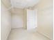 Spacious walk-in closet with wire shelving and a door at 3633 Sickle St, Orlando, FL 32812