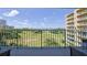 Spacious balcony offering scenic water and golf course views at 4 Oceans West Blvd # 502D, Daytona Beach Shores, FL 32118