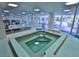 Indoor heated pool, spa, and fitness center at 4 Oceans West Blvd # 502D, Daytona Beach Shores, FL 32118