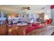 Relaxing living room with hardwood floors and comfortable seating at 4 Oceans West Blvd # 502D, Daytona Beach Shores, FL 32118