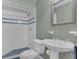 Bathroom featuring tile, modern fixtures, and a glass-enclosed shower at 510 Sandy Bluff Trl, Deland, FL 32724