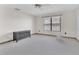 Bedroom featuring plush carpeting, a ceiling fan, and a large window with blinds at 510 Sandy Bluff Trl, Deland, FL 32724