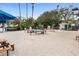 Beach volleyball and other sand activities provide fun and entertainment for all ages at this property at 7740 Sandy Ridge Dr # 206, Kissimmee, FL 34747