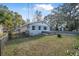 Home with a freshly painted exterior, manicured lawn, and a privacy fence at 829 Madison Ave, Daytona Beach, FL 32114