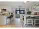 Kitchen featuring bar seating and decor at 1074 Abeline Dr, Deltona, FL 32725