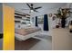 Bedroom featuring a modern platform bed and tasteful decor at 1074 Abeline Dr, Deltona, FL 32725