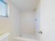 Bright bathroom with a walk-in shower at 1102 Bocana Dr # 1102, Casselberry, FL 32707