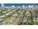 Scenic aerial view of a neighborhood near the coast with easy access to the beach and city amenities at 1268 Bel Aire Dr, Daytona Beach, FL 32118