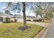 Charming street view featuring manicured lawns and beautiful single-story homes at 1429 Carlow Cir, Ormond Beach, FL 32174