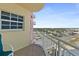 A spacious balcony with a view of the city at 1900 N Atlantic Ave # 901, Daytona Beach, FL 32118