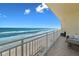 Enjoy the sounds of the ocean from this serene balcony at 1900 N Atlantic Ave # 901, Daytona Beach, FL 32118