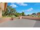 Spacious patio in the front yard provides an area for entertaining at 1924 Seclusion Dr, Port Orange, FL 32128