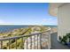 Breathtaking views from this condo's private balcony overlooking the waterfront and city skyline at 2 Oceans West Blvd # 1905, Daytona Beach Shores, FL 32118