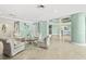 Inviting lobby area featuring comfortable seating, stylish decor, and tranquil ambiance at 2 Oceans West Blvd # 1905, Daytona Beach Shores, FL 32118