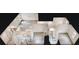 Modern home plan featuring kitchen, bathroom, bedrooms, and grand room with hardwood style floors throughout at 28 Guava Ln, Ocklawaha, FL 32179
