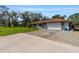 Charming single-story home with a two-car garage and a well-manicured lawn at 2910 Hardy Ave, New Smyrna Beach, FL 32168
