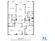 Detailed floor plan showcasing the layout of the bedrooms, living room, kitchen, bathrooms, and total square footage at 3 Oceans West Blvd # 1D6, Daytona Beach Shores, FL 32118