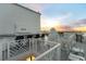 Stylish rooftop deck with an outdoor kitchen and seating, perfect for entertaining and enjoying the view at 3000 N Atlantic Ave # 24, Daytona Beach, FL 32118