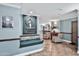 Elegant lobby area with Twin Towers signage and comfortable seating at 3315 S Atlantic Ave # 1106, Daytona Beach, FL 32118
