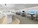 Bright lounge featuring a bar with seating and ocean views at 3315 S Atlantic Ave # 1106, Daytona Beach, FL 32118