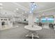 Open lounge area featuring a bar, seating, and stunning ocean views at 3315 S Atlantic Ave # 1106, Daytona Beach, FL 32118