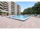 Enjoy a refreshing dip in the sparkling community pool with ample lounge seating at 4 Oceans West Blvd # 601A, Daytona Beach Shores, FL 32118