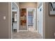 Hallway that connects to the bedroom, bathroom, and office spaces at 5065 Nw 35Th Pl, Ocala, FL 34482