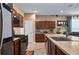 Beautiful kitchen featuring stainless appliances, a large sink, and modern cabinetry at 5065 Nw 35Th Pl, Ocala, FL 34482