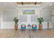 Inviting lobby seating area with modern decor and natural light at 562 Landshark Blvd, Daytona Beach, FL 32124