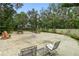 Exterior shot of Friendship Park featuring picnic tables and patio furniture at 600 N Boundary Ave # 115D, Deland, FL 32720