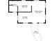 Detailed floorplan showcasing the layout of the home, highlighting room sizes and relationships at 753 Glenwood Rd, Deland, FL 32720