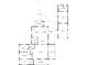 Detailed floorplan showcasing the layout of the home, highlighting room sizes and relationships at 753 Glenwood Rd, Deland, FL 32720