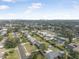 An aerial of a neighborhood, showcasing community layout and green spaces at 825 Wells Dr, South Daytona, FL 32119