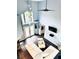 Bright, open living room featuring vaulted ceilings, dark hardwood floors, and a view into the dining room at 112 Muscovy Ct, Daytona Beach, FL 32119