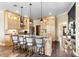 Gourmet kitchen featuring a spacious island, modern appliances, and ample cabinet space at 12736 Lake Ridge Cir, Clermont, FL 34711
