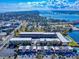 Vast aerial image of waterfront condos, showcasing scenic views and proximity to local amenities at 144 S Halifax Ave # 86, Daytona Beach, FL 32118