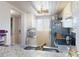 Kitchen view features stainless steel appliances, granite countertops, a stainless steel sink, and great lighting at 144 S Halifax Ave # 86, Daytona Beach, FL 32118