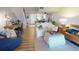 Inviting living room featuring a desk space and comfortable seating, perfect for work or relaxation at 144 S Halifax Ave # 86, Daytona Beach, FL 32118