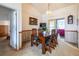 Cozy dining room with chandelier lighting at 1983 Stacey Cir, Deltona, FL 32738