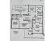 Detailed floor plan of the home showcasing the layout of rooms and living spaces at 1983 Stacey Cir, Deltona, FL 32738