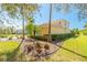 Beautiful home, surrounded by mature palms and well-maintained landscaping at 20 Promenade At Lionspaw, Daytona Beach, FL 32124