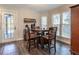 Dining area features a table with seating for four and natural light at 2057 Hillview Circle, Deltona, FL 32738