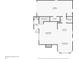 Floor plan of the first story, with room measurements at 2057 Hillview Circle, Deltona, FL 32738