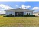 Back exterior with screened-in patio perfect for outdoor relaxation at 2236 Oconnel Dr, Ormond Beach, FL 32174